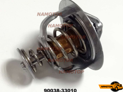 Термостат HINO TOYOTA 90038-33010. 90038-33017. 9001-46211. SZ910-46032. SZ910-46036. S05C,J05C J05E ( D64мм,76.5гр)  FUJI